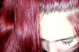 Sexy Redhead in Intimate Encounter