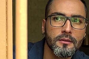 Is there a happier man than this cuckold getting humiliated?