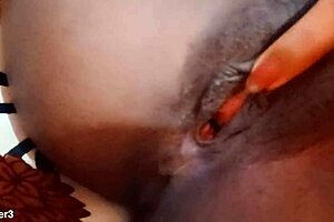 Lesbian fingering and masturbation in detailed close-up scenes