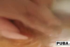 Does Abigail Shave Her Pussy In The Shower?