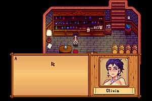 oh my god, olivia gets fucked in the ass in stardew valley!