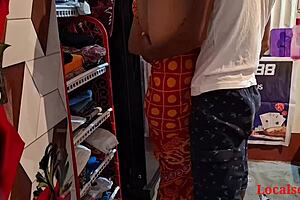 Beautiful wife gets hard chudai by Localsex31