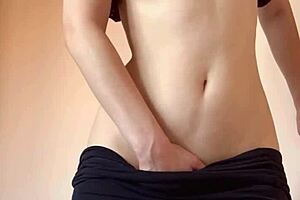 cute small 18+ amateur girl fingering orgasm and dildo fucking - maiskii. she moans loudly.