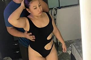 jefão pulls out his dick, leaving tifany rocha naked and excited - watch on sheer red