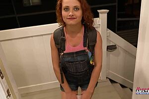 Wow, Ginger Hottie Luna Parish Sucks and Gets Her Wet Pussy Pounded Deep!
