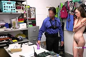 intriguing teen caught with alien dildo during theft