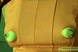 Bound Woman Sucks Cock in BDSM Scene