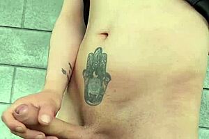 Do you want to watch me drop my pants and stroke my big cock in public?