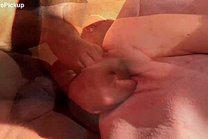 Lucky Dude Picked Up Granny for Rough Anal Close-Up Action