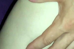 Husband and Friend Double Team Milf in Sexy Lingerie Close-Up