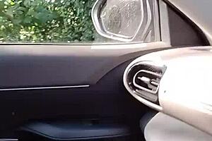 pulled over for a quick naughty rub in public layby