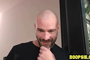 Horny asian teen gets humped by big dick neighbor on halloween