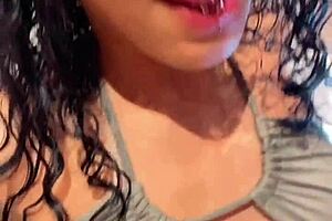 Gabi Flores Teen 18+ Babysitter Gets Anal And Blowjob In Lingerie.