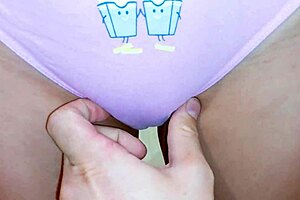 Submissive Japanese Petite Bends Over In Lingerie, Father-In-Law Cums On Her Hairy Pussy Repeatedly.