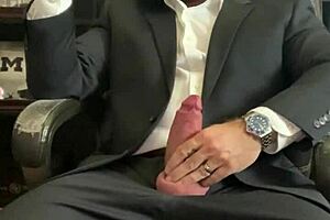 hey, jason collins smoking a cigar while having a boner