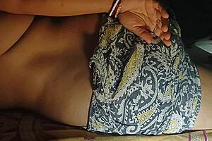 My Wife in Period - Cuckold Hubby Films Sleeping Indian Wife