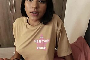 Mishell feels intense pleasure as her brother fucks her hard.