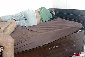 indian bhabhi gives blowjob and footjob to devar