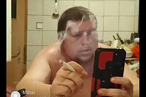 casual conversation at the desk during solo work session