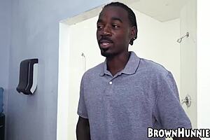 Natural tits amateur Dani Dolce gets intense pussy licking