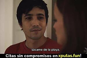 young guy admires hot latina stepmom and desires her