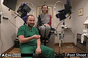 freshman gets mandatory hitachi orgasm from doctor-tampa! kalani luana screams in ecstasy.