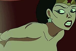 Dc Giganta Femdom Masturbation with Wonder Woman in a Detailed Solo Lesbian Scene