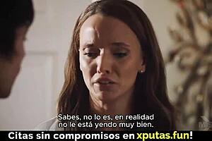 young guy admires hot latina stepmom and desires her