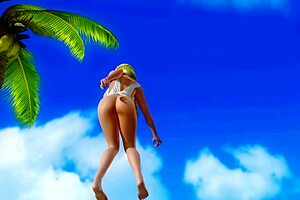 i'm helena, teasing my big ass on the beach in private paradise 13, nude close up.