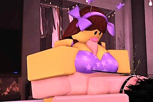 Hey, check out this noob slut in a bikini getting fucked hard by a femboy – so hot! 😈