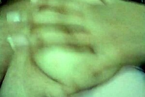 Latina Touches Herself with Small Tits in Grandmother's Living Room During Massage