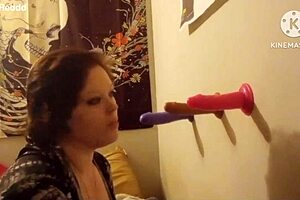 Three Rubber Cocks Throb!