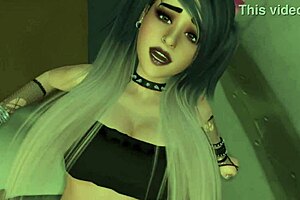 Pov Sex With Goth Chick At Party Intensifies Hardcore Fucking