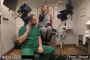 freshman gets mandatory hitachi orgasm from doctor-tampa! kalani luana screams in ecstasy.