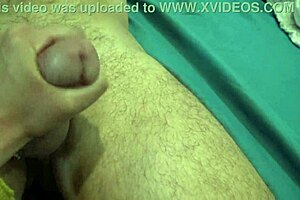 Hairy amateur stepmom visits her 18 year old stepsons bedroom and makes him cum