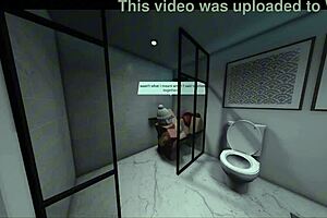 gf walks in on shower together