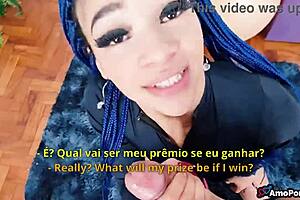 Innocent 18-year-old student gives first blowjob, feeling so excited