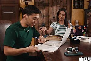 Hailey Rose Saves Job with Intense Blowjob and Fucking