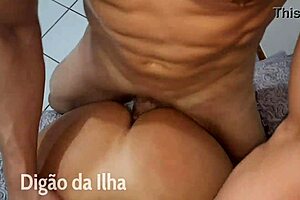 Anal dp squirt oral and orgasms explode on the bed!