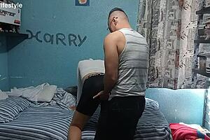 Have you ever had your cock shaken like that in a homemade amateur scene?