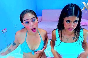 Intense pov with deep blowjobs - 19year old amateur latinas