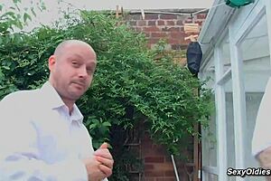 Dean fucks his mature housewife in the bathroom during an open house with monster cock!