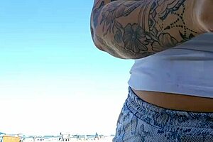 Exhibitionist Flashes Wet Desire As Touch Sparks Instant Entry