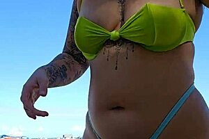 Exhibitionist Flashes Wet Desire As Touch Sparks Instant Entry