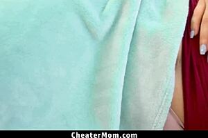 stepson helps stepmom with 18+ sex therapy