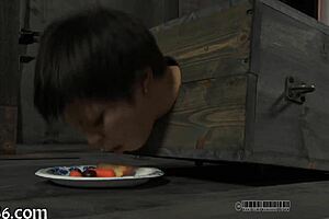 why is the girl punished in garage?