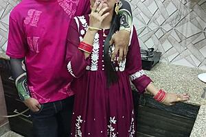 indian bhabhi hard fucked by devar in kitchen