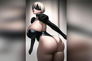 collection of artificial hentai featuring big tits and princess action