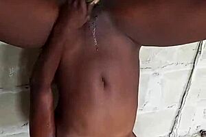 that cucumber in my pussy made me scream 😩