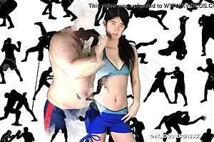 alexandria wu and clifford bryant clash in intense fight night